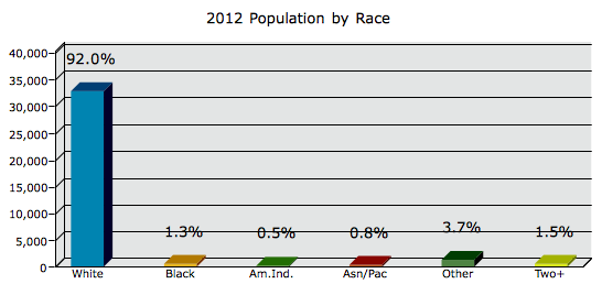 Wapello County Population by Race